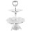 Cup Cake Tower Stand 2-Tier-Legierung Elegante 4