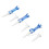 3-teiliges flexibles Golf-Tee-Set mit 8 Krallen, 8
