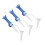 3-teiliges flexibles Golf-Tee-Set mit 8 Krallen, 10
