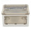 Folding Storage Box with Removable Wheels, Stackable Plastic Storage Bin with 5 Sides Can Be Opened Rounded Corner Design for Living Room Bedroom Clos 8
