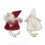 2Pcs Weihnachten Baum Plüsch Ornamente Mini Weiche 1