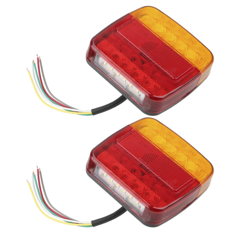 Led License Plate And Trailer Tail Super Bright Waterproof For Truck Caravan 1 Pair Light 9323874415079