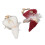 2Pcs Weihnachten Baum Plüsch Ornamente Mini Weiche 4