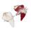 2Pcs Weihnachten Baum Plüsch Ornamente Mini Weiche 10