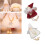 2Pcs Weihnachten Baum Plüsch Ornamente Mini Weiche 12
