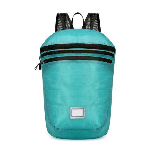 Mens Outdoor Foldable Backpack with Colorful Aesthetic-Sky Blue