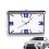 Car Dashboard Clock with Clear Time Display, Waterproof Stainless Steel Air Vent Mount 1