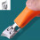Gebogene Nagelknipser, professionelle Fingernagel- und-Schwarz 7