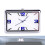 Car Dashboard Clock with Clear Time Display, Waterproof Stainless Steel Air Vent Mount 5