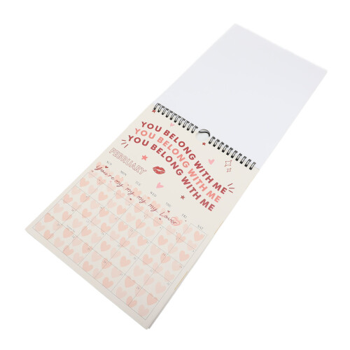 Kalender 2025, Retro-Muster, Monatsplaner, 2