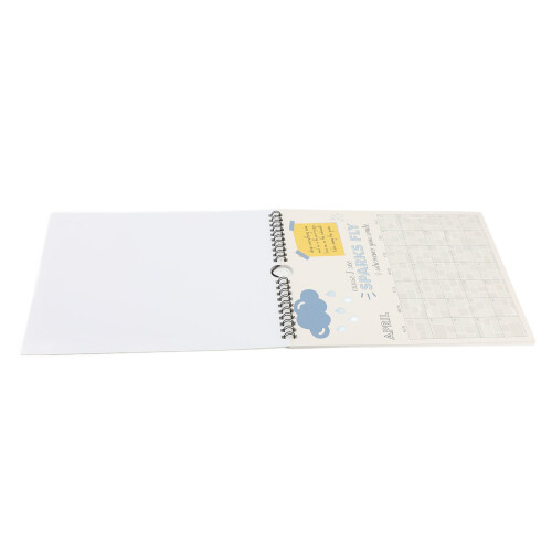 Kalender 2025, Retro-Muster, Monatsplaner, 1