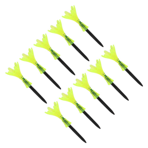 10 stücke Kunststoff Golf Tee Ball Halter 1