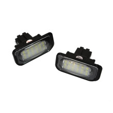 Number Plate Lamp for W203 5D 4D White 12V CanBus Error LED License Plate Light 2Pcs