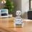 Roboter Statue Harz Moderne Roboter Skulptur 12