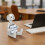 Roboter Statue Harz Moderne Roboter Skulptur 11