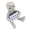 Roboter Statue Harz Moderne Roboter Skulptur 7