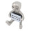 Roboter Statue Harz Moderne Roboter Skulptur 4
