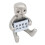Roboter Statue Harz Moderne Roboter Skulptur 6