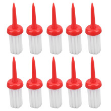 10 Stück Golf-Tees, Bürstentyp, geringer