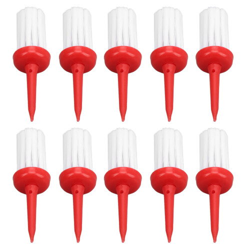 10 Stück Golf-Tees, Bürstentyp, geringer 1