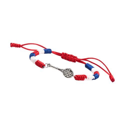 Sturdy Rope Braided Bracelet Featuring-tennis racket bracel