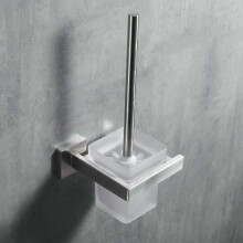 WC-Bürsten- und Halter-Set, hochwertiges Material, hygienisches und auslaufsicheres Design für platzsparende, moderne Badezimmer