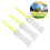 Faltbares Training Golf Tee Anti Flying Drehbares 12