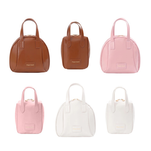 Shell Kosmetiktasche, große Kapazität, Kulturbeutel,-Pink M 1