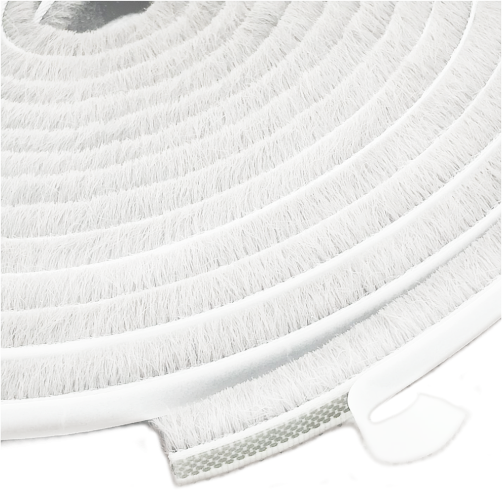 Weatherproof Insulation Improvement Seal, Self Adhesive Door Brush Seal For Sliding Glass Windows Doors, Energy Saving, Soundproof, Dustproof, Windpro 9198585891654