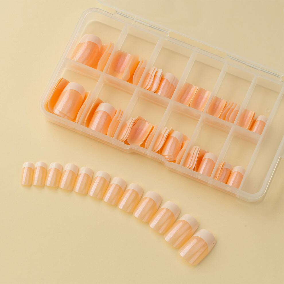 120x Coffin False Nails Press On Nails French Tip-DFSYGT201