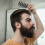 Peigne double face pour dos lissé et pompadour-Rouge 4
