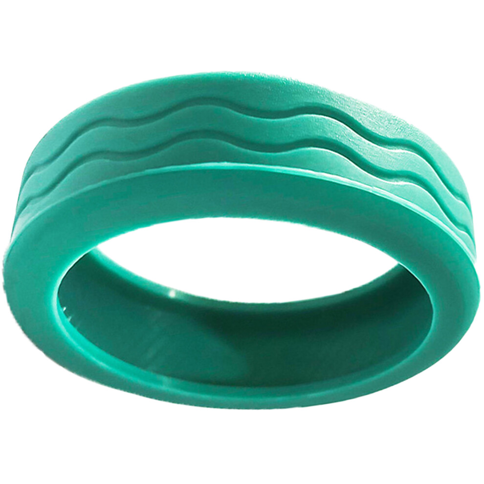 8Pcs Luggage Suitcase Wheel Covers In Rubber For- Green 7754000877072