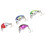 10Pcs Angeln Lockt Mini Tragbare 3D Augen 15