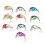 10Pcs Angeln Lockt Mini Tragbare 3D Augen 10
