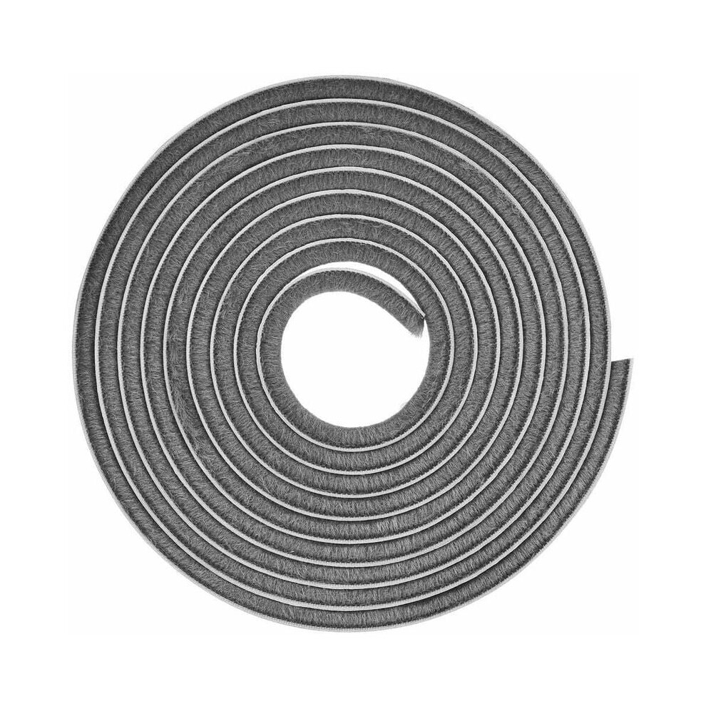 High Adhesive Brush Seal, Wide Application Weatherproofing Tape For Comprehensive Protection, 25M Gray Woven Material, Insulation & Sound Proofing Adh 9198585891166