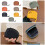 Kartenorganizer mit Cartoon-Motiv,-Grau 3