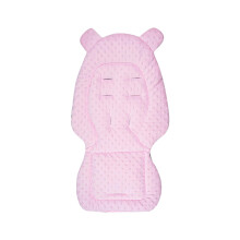 DoubleSided Baby Strollers Seat Cushion Reversible Cotton Velvety Breathable Liner Seat Pad For Infants Prams