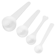 4Stk. Kunststofflöffel Set Für , Tee, Protein, Gewürze,