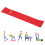 Widerstandsband, langlebig, elastisch, belastbar, 11
