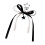 Bogen sleutelhanger esthetische sleutelhanger ster-Zilveren rand 1