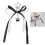 Bogen sleutelhanger esthetische sleutelhanger ster-Zilveren rand 3