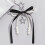 Bogen sleutelhanger esthetische sleutelhanger ster-Zilveren rand 7