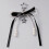 Bogen sleutelhanger esthetische sleutelhanger ster-Zilveren rand 6
