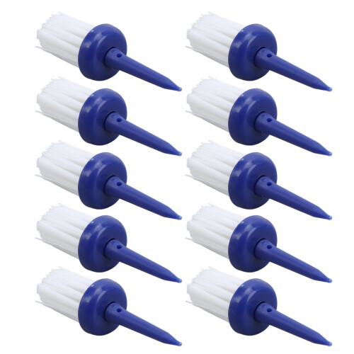 10 Stück Golf-Tees, Bürstentyp, geringer 1