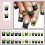 Faux ongles à pression pour la Saint-Patrick, colle sur les 7