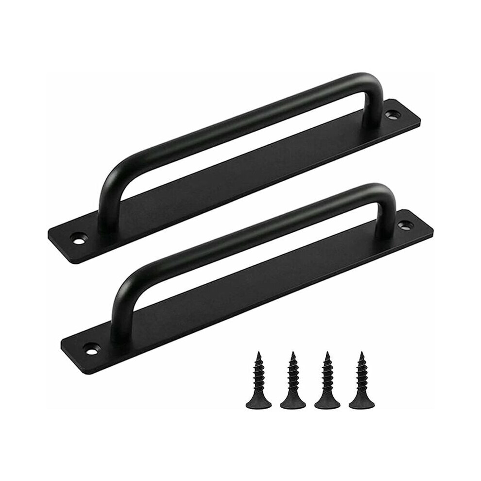 Aluminium Alloy Door Pull Handle, Heavy Duty Barn Door Handle For Sliding Barn Doors, Wide Applications For Closets, Garden Sheds, Rust-Resistant And 9198585893375