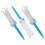 Faltbares Trainings-Golf-Tee, Anti-Fliegen, 8