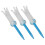 Faltbares Trainings-Golf-Tee, Anti-Fliegen, 4