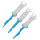 Faltbares Trainings-Golf-Tee, Anti-Fliegen, 3