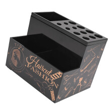 Kapper Schaar Houder Doos, Salon Kappers Schaar Rack-Zwart